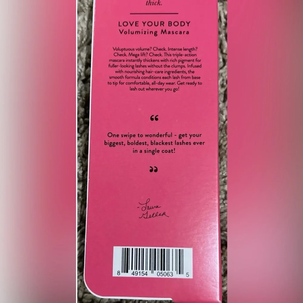 LAURA GELLER Love Your Body Mascara - BLACK